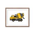 Picture of Yellow Mixer _GroupedProduct_Rectangle_Landscape_Framed_Matted_
