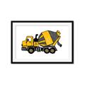 Picture of Yellow Mixer _GroupedProduct_Rectangle_Landscape_Framed_Matted_