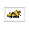 Picture of Yellow Mixer _GroupedProduct_Rectangle_Landscape_Framed_Matted_