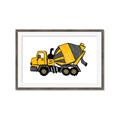 Picture of Yellow Mixer _GroupedProduct_Rectangle_Landscape_Framed_Matted_