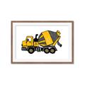 Picture of Yellow Mixer _GroupedProduct_Rectangle_Landscape_Framed_Matted_