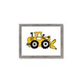 Picture of Yellow Dozer _GroupedProduct_Rectangle_Landscape_Framed_Matted_