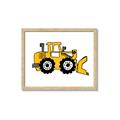 Picture of Yellow Dozer _GroupedProduct_Rectangle_Landscape_Framed_Matted_