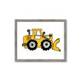 Picture of Yellow Dozer _GroupedProduct_Rectangle_Landscape_Framed_Matted_
