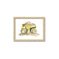 Picture of Yellow Tractor II _GroupedProduct_Rectangle_Landscape_Framed_Matted_