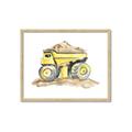 Picture of Yellow Tractor II _GroupedProduct_Rectangle_Landscape_Framed_Matted_