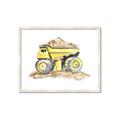 Picture of Yellow Tractor II _GroupedProduct_Rectangle_Landscape_Framed_Matted_