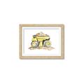 Picture of Yellow Tractor II _GroupedProduct_Rectangle_Landscape_Framed_Matted_