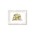Picture of Yellow Tractor II _GroupedProduct_Rectangle_Landscape_Framed_Matted_
