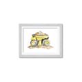 Picture of Yellow Tractor II _GroupedProduct_Rectangle_Landscape_Framed_Matted_