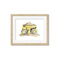 Picture of Yellow Tractor II _GroupedProduct_Rectangle_Landscape_Framed_Matted_