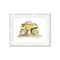 Picture of Yellow Tractor II _GroupedProduct_Rectangle_Landscape_Framed_Matted_