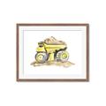 Picture of Yellow Tractor II _GroupedProduct_Rectangle_Landscape_Framed_Matted_