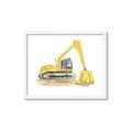 Picture of Crane    _GroupedProduct_Rectangle_Landscape_Framed_Matted_