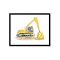Picture of Crane    _GroupedProduct_Rectangle_Landscape_Framed_Matted_
