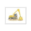 Picture of Crane    _GroupedProduct_Rectangle_Landscape_Framed_Matted_