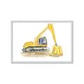 Picture of Crane    _GroupedProduct_Rectangle_Landscape_Framed_Matted_