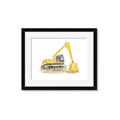 Picture of Crane    _GroupedProduct_Rectangle_Landscape_Framed_Matted_