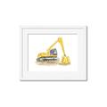 Picture of Crane    _GroupedProduct_Rectangle_Landscape_Framed_Matted_