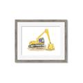 Picture of Crane    _GroupedProduct_Rectangle_Landscape_Framed_Matted_