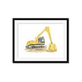 Picture of Crane    _GroupedProduct_Rectangle_Landscape_Framed_Matted_