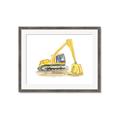 Picture of Crane    _GroupedProduct_Rectangle_Landscape_Framed_Matted_