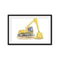 Picture of Crane    _GroupedProduct_Rectangle_Landscape_Framed_Matted_