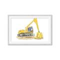 Picture of Crane    _GroupedProduct_Rectangle_Landscape_Framed_Matted_