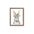 Picture of Floral Bunny _GroupedProduct_Rectangle_Portrait_Framed_Matted_
