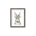 Picture of Floral Bunny _GroupedProduct_Rectangle_Portrait_Framed_Matted_