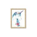 Picture of Blue Unicorn _GroupedProduct_Rectangle_Portrait_Framed_Matted_