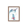 Picture of Blue Unicorn _GroupedProduct_Rectangle_Portrait_Framed_Matted_