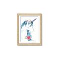 Picture of Blue Unicorn _GroupedProduct_Rectangle_Portrait_Framed_Matted_