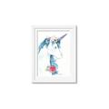 Picture of Blue Unicorn _GroupedProduct_Rectangle_Portrait_Framed_Matted_