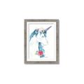 Picture of Blue Unicorn _GroupedProduct_Rectangle_Portrait_Framed_Matted_