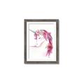 Picture of Pink Unicorn _GroupedProduct_Rectangle_Portrait_Framed_Matted_