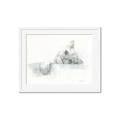 Picture of Cute cat _GroupedProduct_Rectangle_Landscape_Framed_Matted_