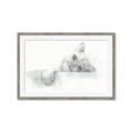 Picture of Cute cat _GroupedProduct_Rectangle_Landscape_Framed_Matted_