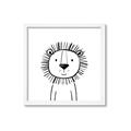 Picture of Sketch Animal  I _GroupedProduct_Square_Framed_Matted_