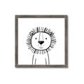 Picture of Sketch Animal  I _GroupedProduct_Square_Framed_Matted_