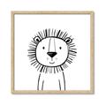 Picture of Sketch Animal  I _GroupedProduct_Square_Framed_Matted_