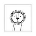 Picture of Sketch Animal  I _GroupedProduct_Square_Framed_Matted_