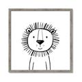 Picture of Sketch Animal  I _GroupedProduct_Square_Framed_Matted_