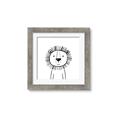 Picture of Sketch Animal  I _GroupedProduct_Square_Framed_Matted_