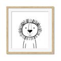 Picture of Sketch Animal  I _GroupedProduct_Square_Framed_Matted_