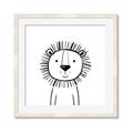 Picture of Sketch Animal  I _GroupedProduct_Square_Framed_Matted_