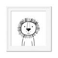 Picture of Sketch Animal  I _GroupedProduct_Square_Framed_Matted_