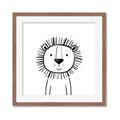Picture of Sketch Animal  I _GroupedProduct_Square_Framed_Matted_