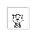 Picture of Sketch Animal  III _GroupedProduct_Square_Framed_Matted_