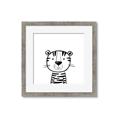 Picture of Sketch Animal  III _GroupedProduct_Square_Framed_Matted_
